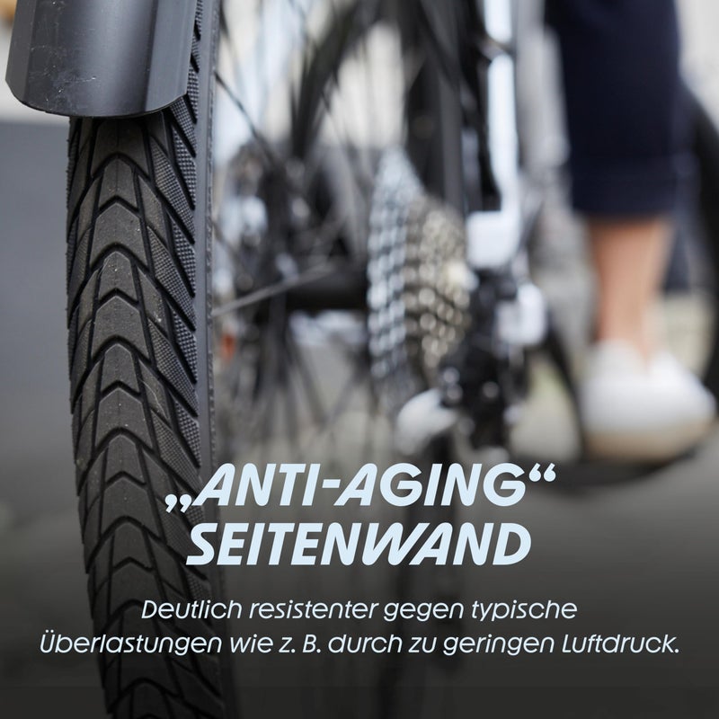 Schwalbe Marathon Plus HS 440 Road Bike Tire (700x28, Allround Wire Beaded, Reflex) - Image 3